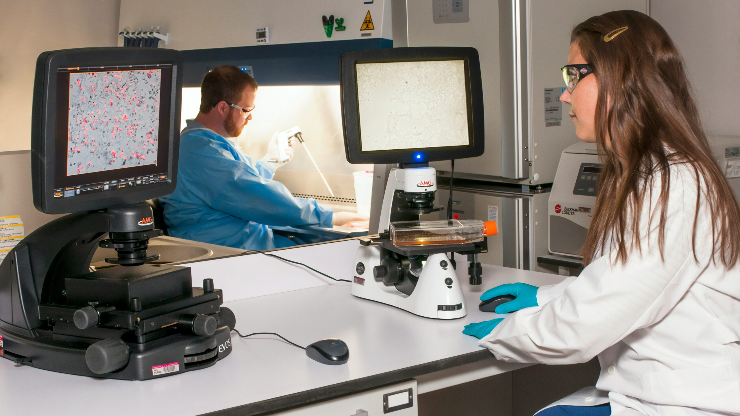 AI diagnostics in hospitals using advanced medical imaging systems.